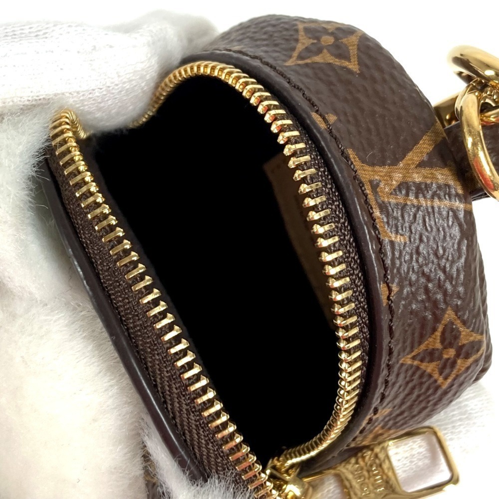LOUIS VUITTON Authentic Brown Monogram Canvas Pouch - Picture 10 of 11